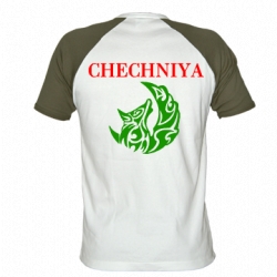 Футболка Чечня, волк